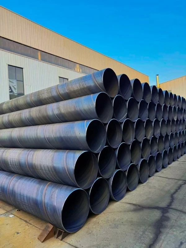 Black Spiral Welded Steel Pipe Black Spiral Welded Steel Pipe